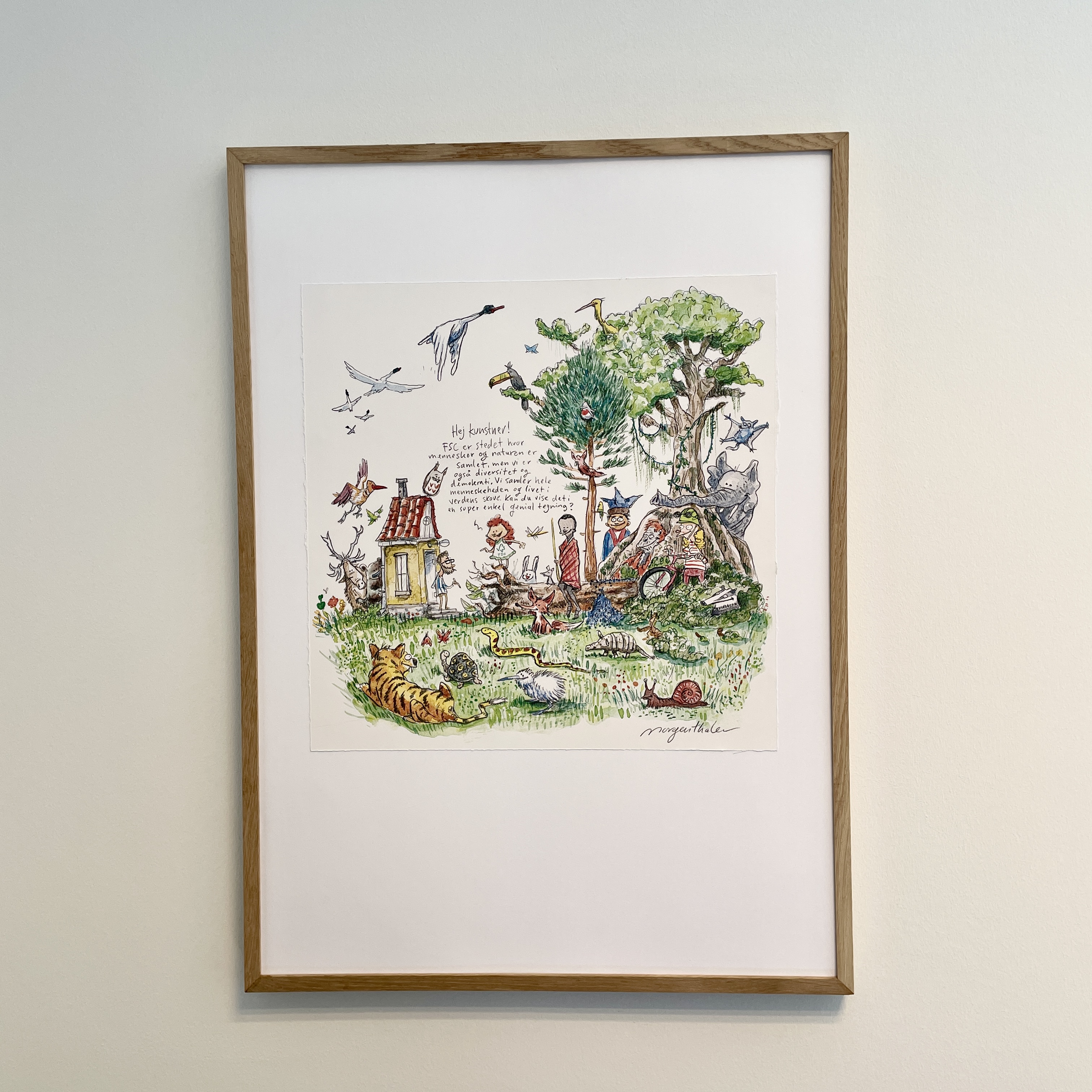 Kunstprint af Anders Morgenthaler