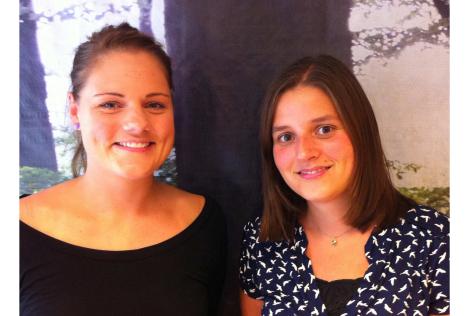 Eva Knudsen (t.v.) og Marguerita Hvid Spangsberg (t.h.)