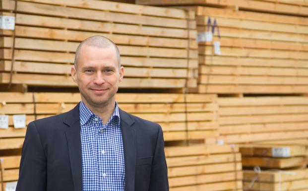Morten Erikstrup fra Frøslev Træ A/S